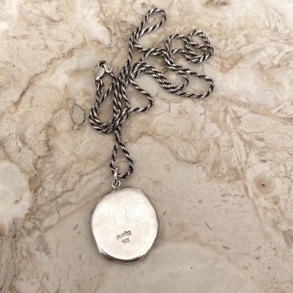 Pyrrha Three Graces Sterling Silver Talisman Necklace - Picture 5 of 10